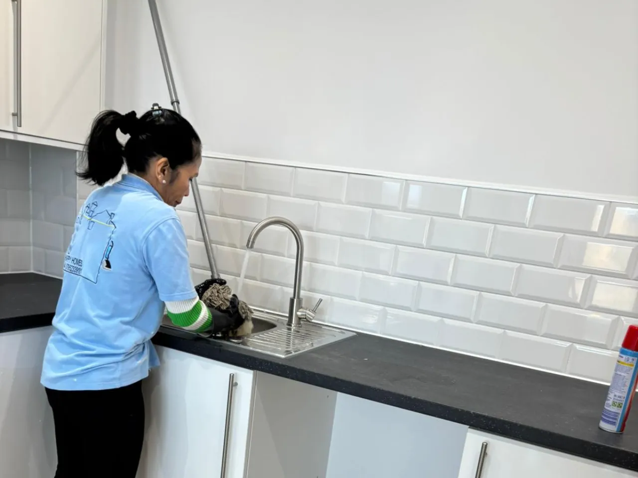Professional after builders kitchen cleaning