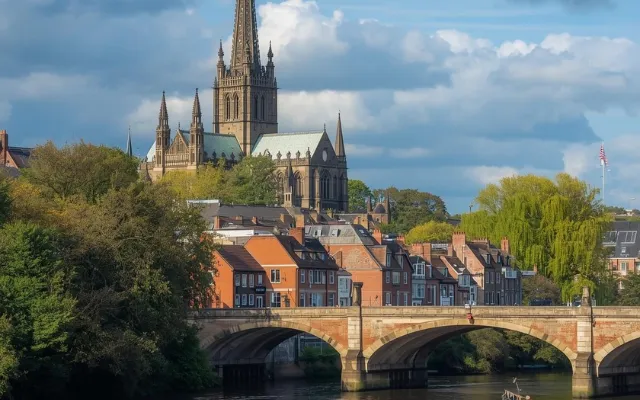 Avonside House residential apartment building at Fletton Quays, Peterborough
