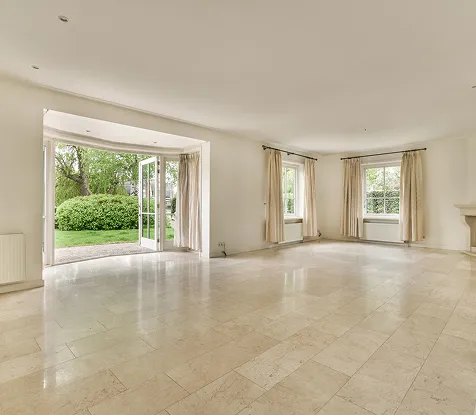 Spotless newly renovated London apartment after professional post-construction cleaning service