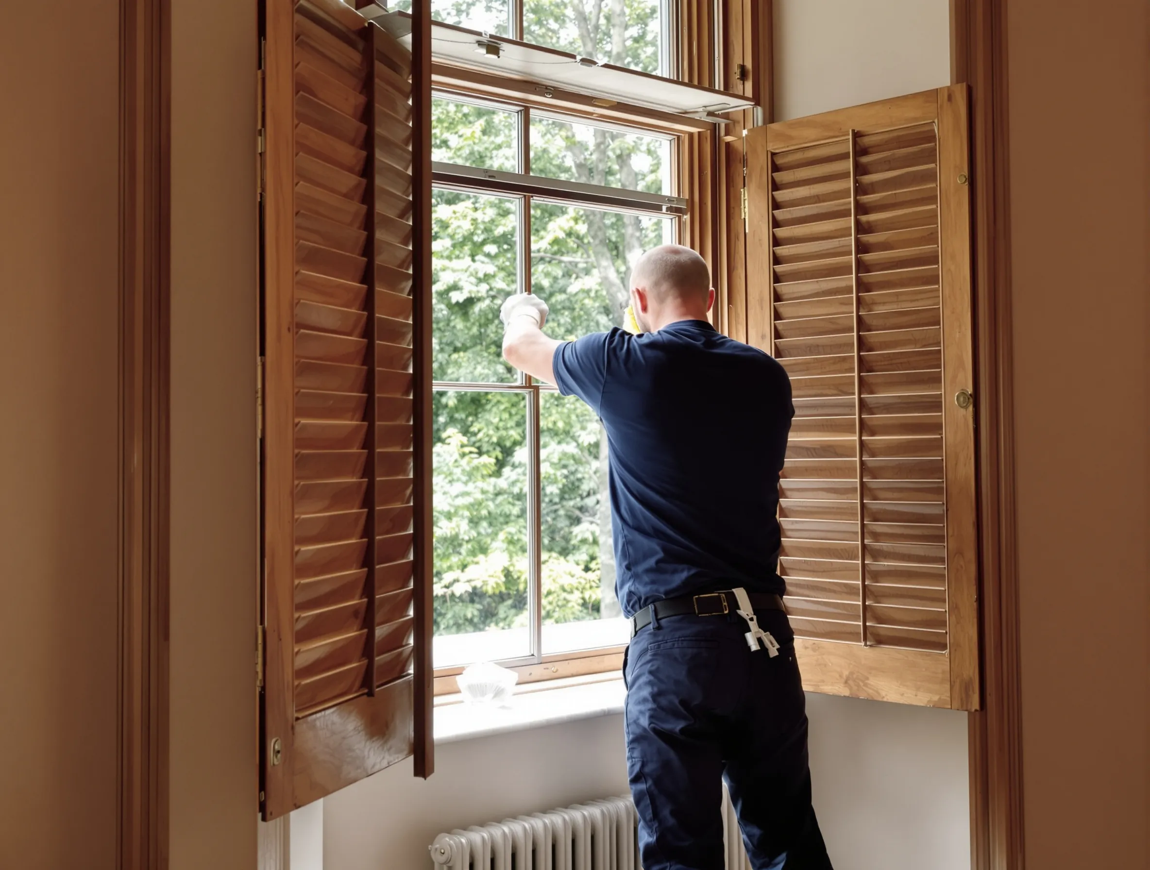 Professional after builders cleaning team at work in Hampstead